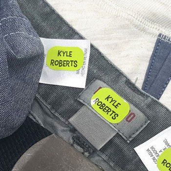 Clothing labels