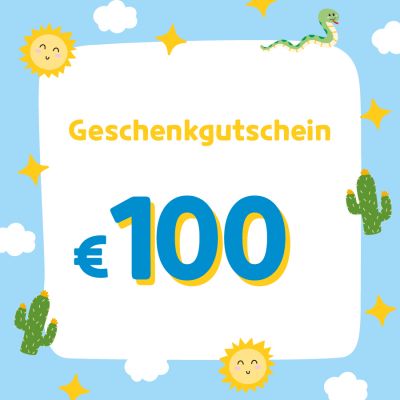 Geschenkgutschein im Wert von 100 CHF/Euro