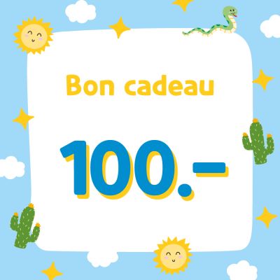 Cartes-cadeaux d'une valeur de 100 CHF