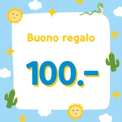 Carte regalo del valore di 100 EURO