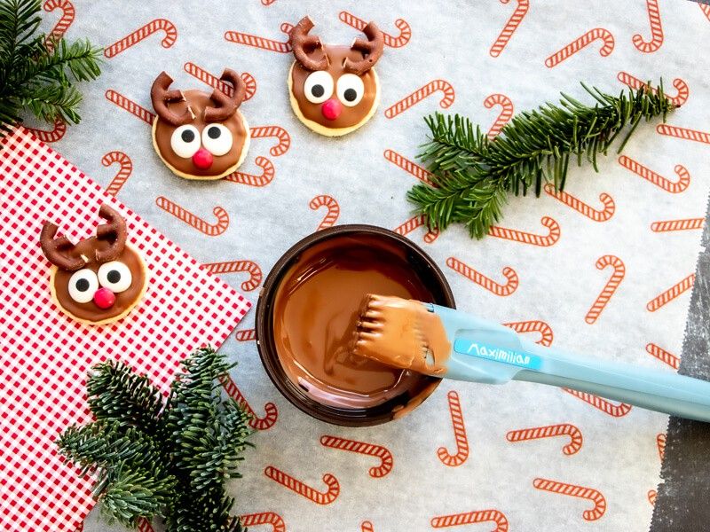 Cute reindeer cookies | StickerKid Singapore